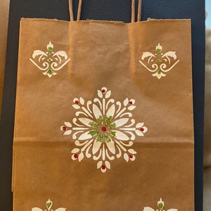 Decorative Brown Paper Bags