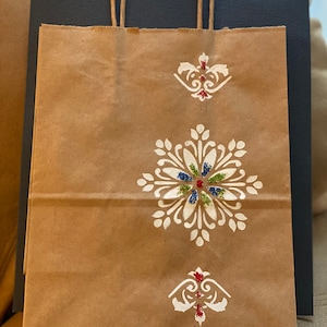 Decorative Brown Paper Bags