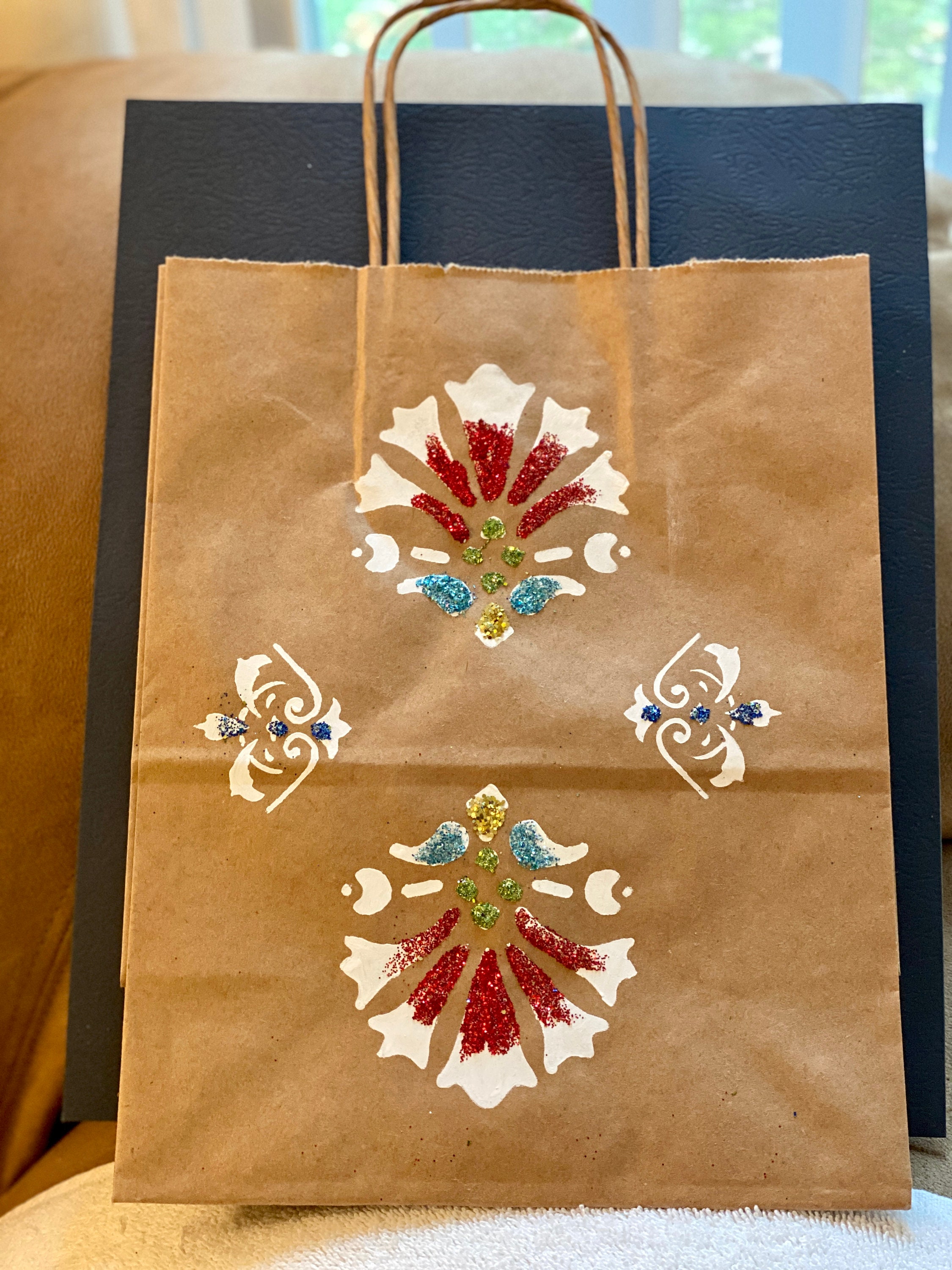 Decorative Brown Paper Bags 