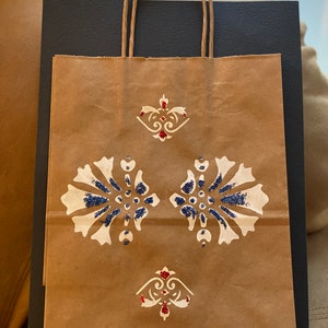 Decorative Brown Paper Bags