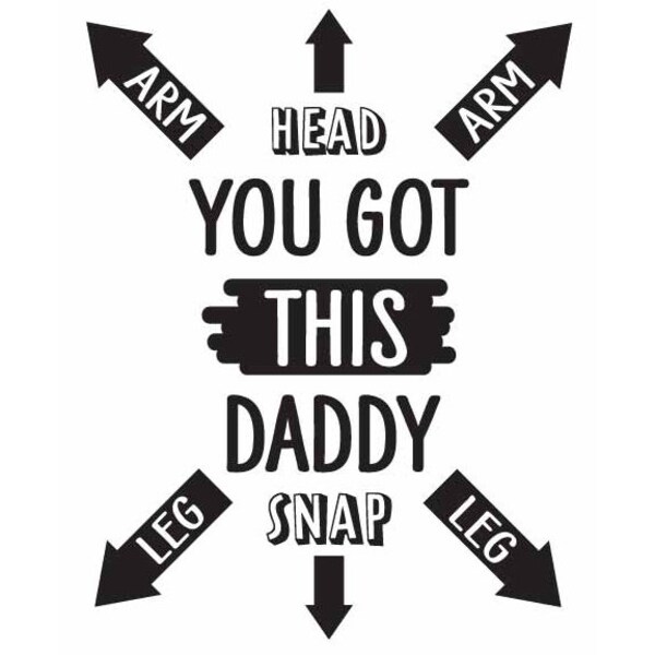 You got this Dad - Baby Onsie DIGITAL Design - SVG/PNG