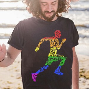 PRIDE Runner Men's Heather Dri-fit Tee 
