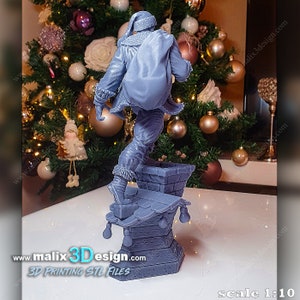 1:10 Buff Santa Claus Figure Fan Art by Sanix3d - Etsy