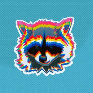 Raccoon Trash Panda Sticker