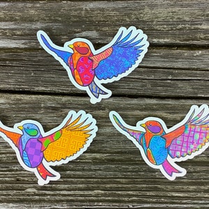 Aviary Stickers Etsy
