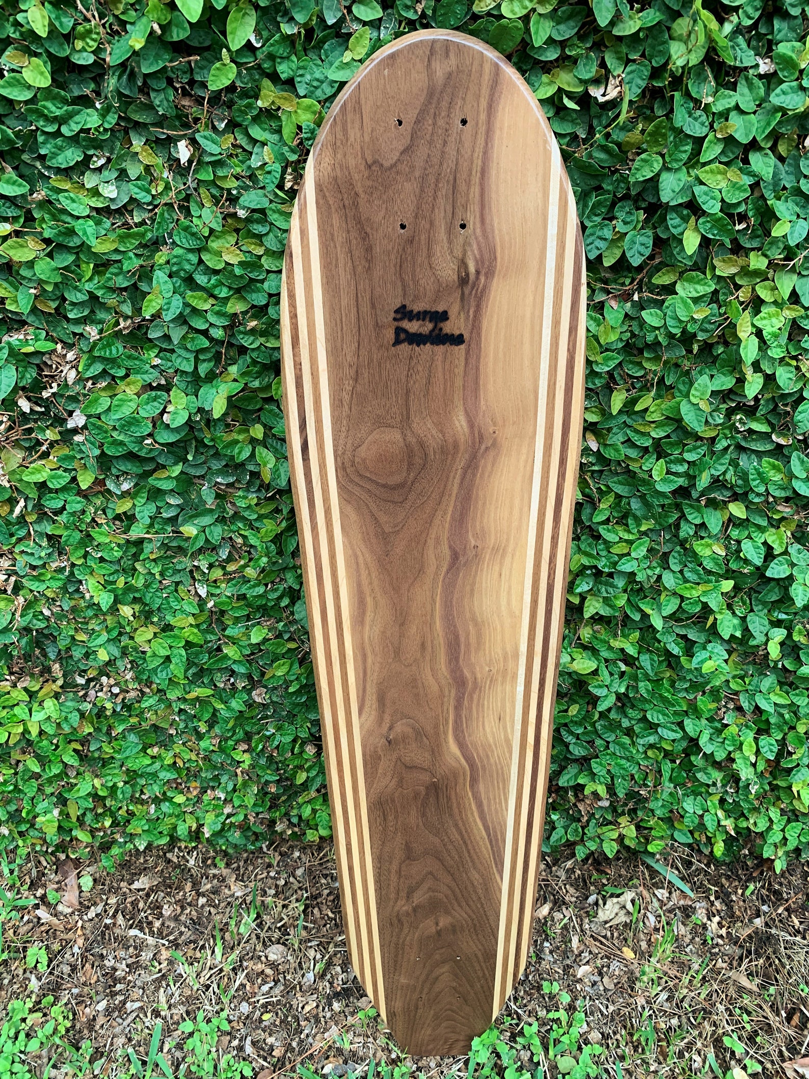 Handmade Longboard Deck Walnut & Maple Skateboard deck Etsy