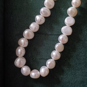 Real Freshwater Pearl Necklace with Adjustable Chain, Bridal Pearl Jewelry, Wedding Necklace, Gift for Her, Dainty Minimalist Pearl Necklace