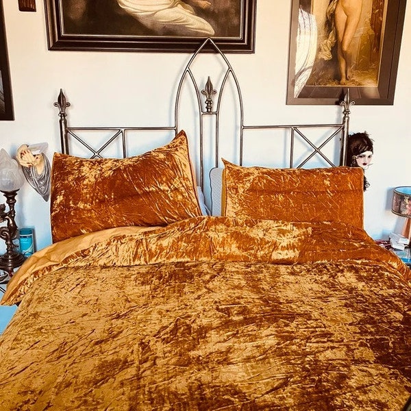 Mustard Bedding Etsy