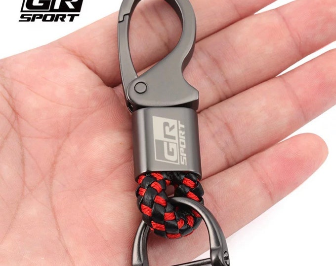 Toyota GR Keychain Gazoo Racing Corolla TRD Keychain Fathers Day Gift
