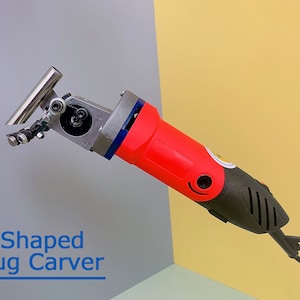 V Shaped Rug Carver, Tufting Electric Carver for Rug Making,Carpet Carver Tool for Handmade Tufting Rug