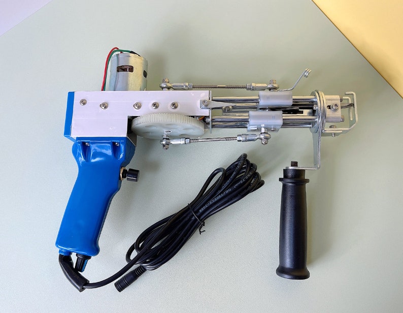 New TD-I Cut Pile Tufting Gun \ Tufting Machine + 150x150cm Tufting Cloth \ 1 Year Warranty image 3