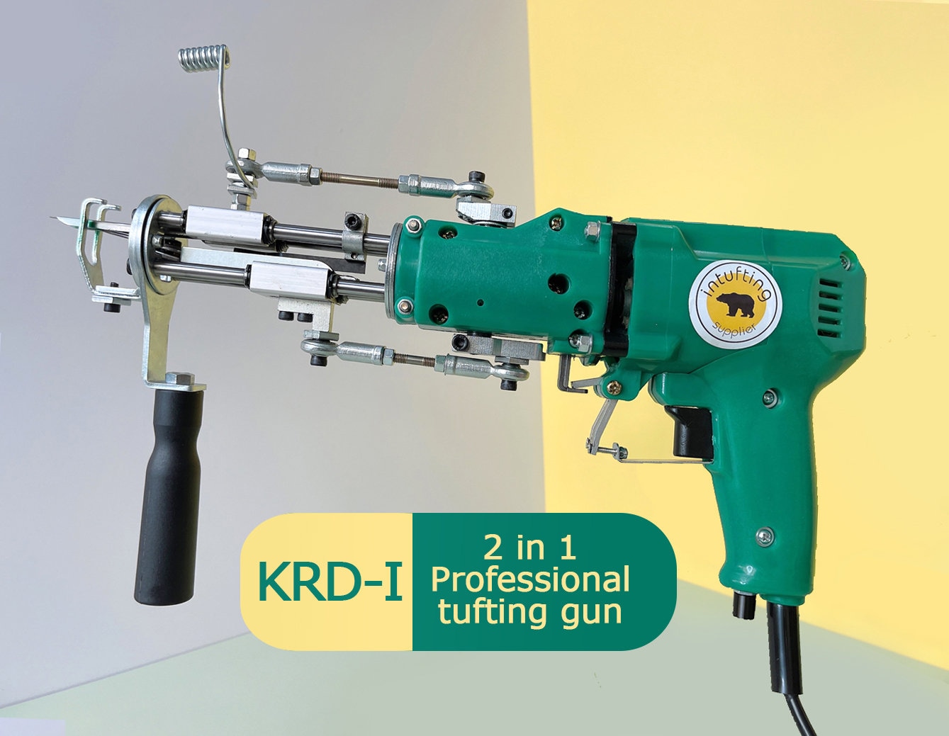 KRD-I カット＆ループパイルタフティングガン、ハンドメイドタフ 