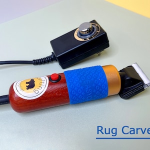 New Rug Carver Tool for tufting, Carving Machine with Wooden Handle