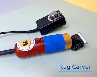 New Rug Carver Tool for tufting, Carving Machine with Wooden Handle