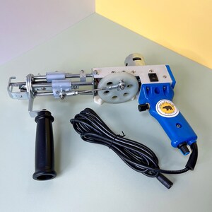 New TD-I Cut Pile Tufting Gun \ Tufting Machine + 150x150cm Tufting Cloth \ 1 Year Warranty image 8