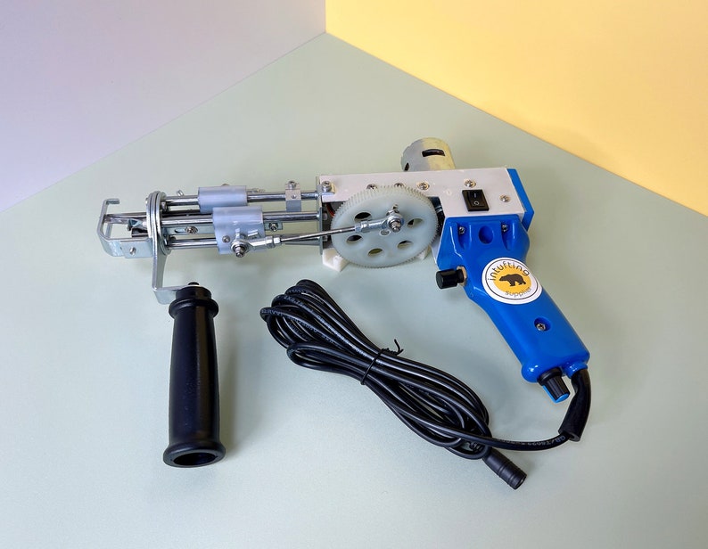 New TD-I Cut Pile Tufting Gun \ Tufting Machine + 150x150cm Tufting Cloth \ 1 Year Warranty image 8
