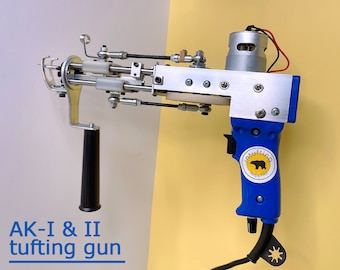 Nieuwe AK-I Cut Pile Tufting Gun \ Tufting Machine + 150X150cm Tufting doek \ 1 jaar garantie
