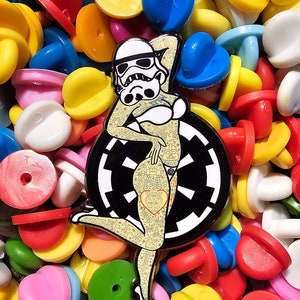 Stormtrooper pin-up model Pin