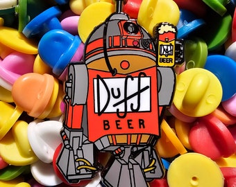 R2-DUFF2 Beer Pin