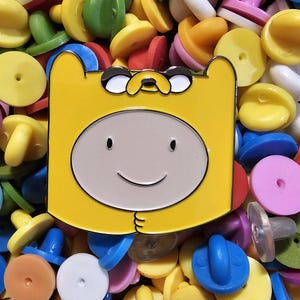 Adventure Time Finn with Jake Beanie Pin