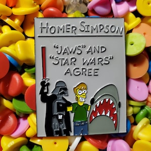 Homer Simpson Poster Pin