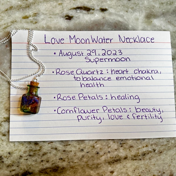 Moonwater Necklace