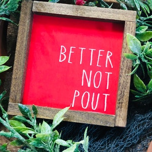 Mini Farmhouse Tiered Tray Sign|Christmas|Red Truck