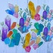 Watercolor Stickers - Crystal Sticker  - Vinyl Sticker - Sticker Pack - Planner Accessories - Phone Case Stickers - Crystals 
