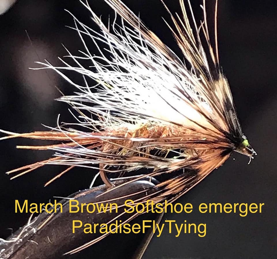 EP/Hackle-Stacker March Brown Emerger #12 : r/flytying, image size:960x897