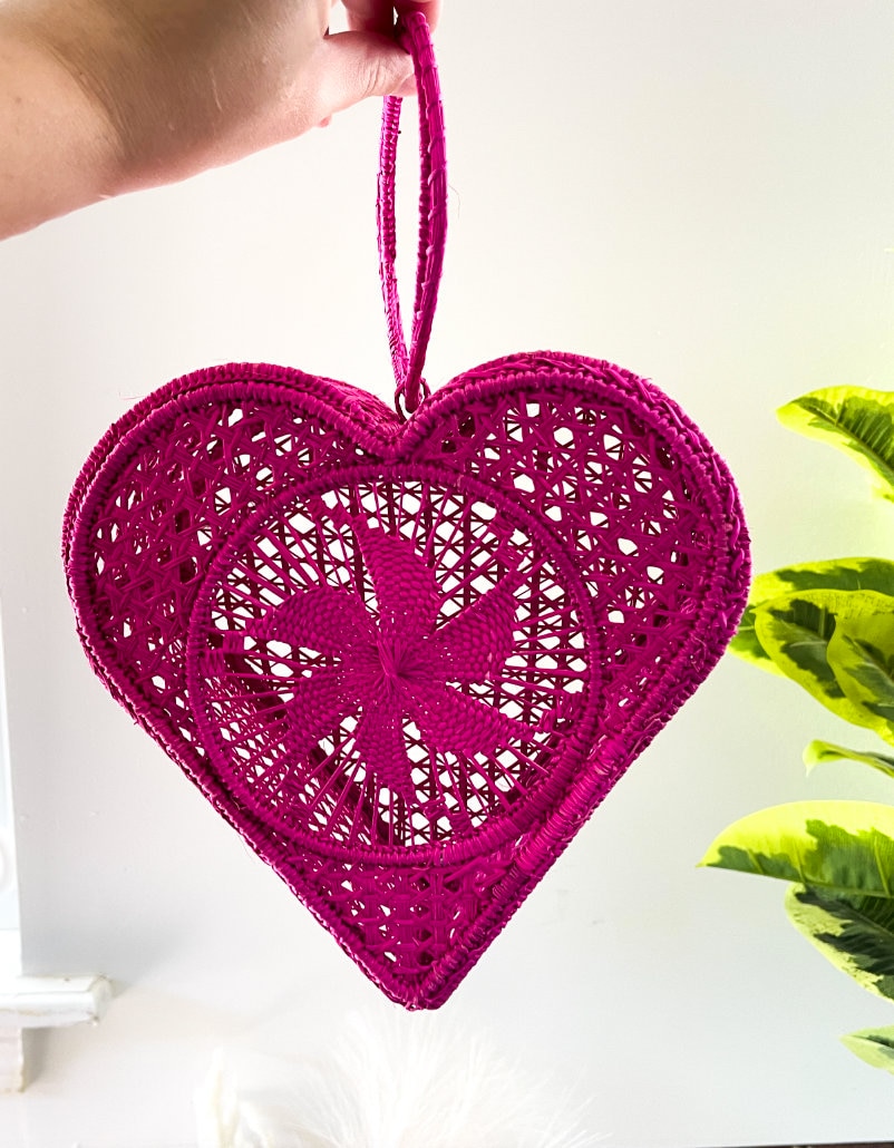 Heart Buckled Cross Body Bag