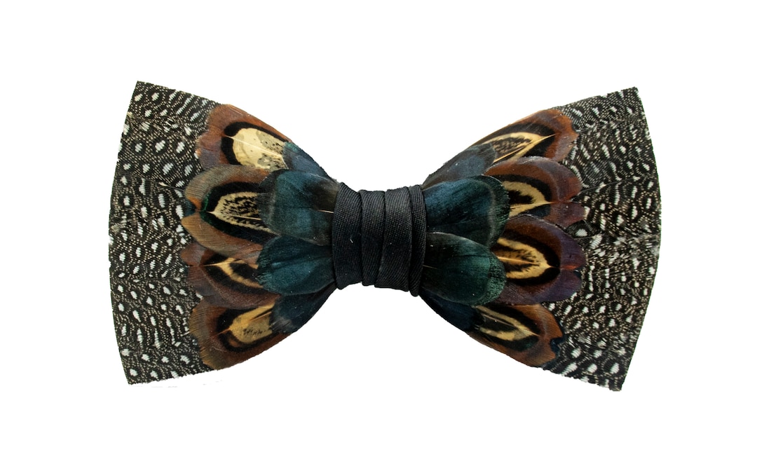 Feather Bow Tie Number 21 