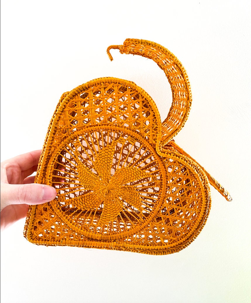 Metallic Heart Crossbody Bag
