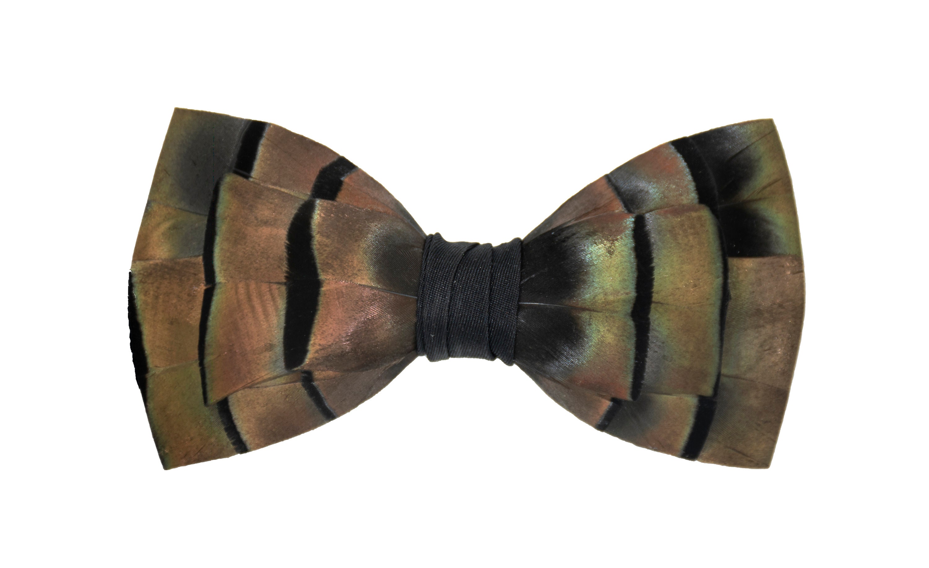 The Original Wild Turkey Feather Bow Tie