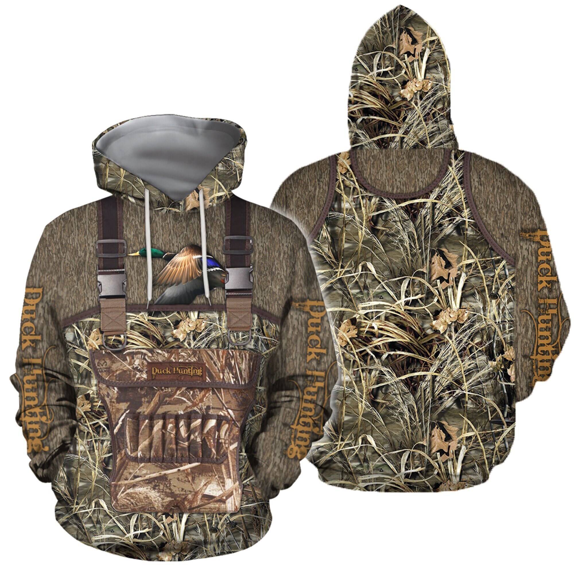 Duck Hunting Concept Duck Hunter GiftOver Print Hoodie Etsy