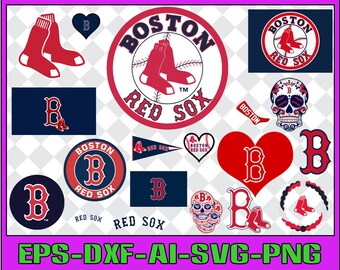 pix Svg Boston Red Sox Logo Png etsy