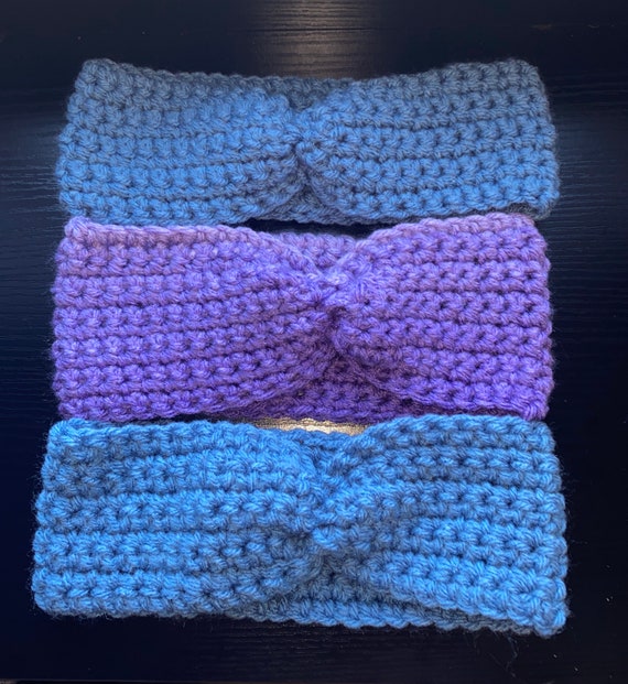 Crochet Headbands, Child Headbands, Ear Warmers