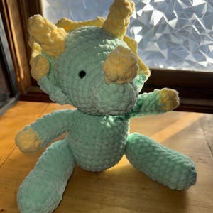 Triceratops plushie