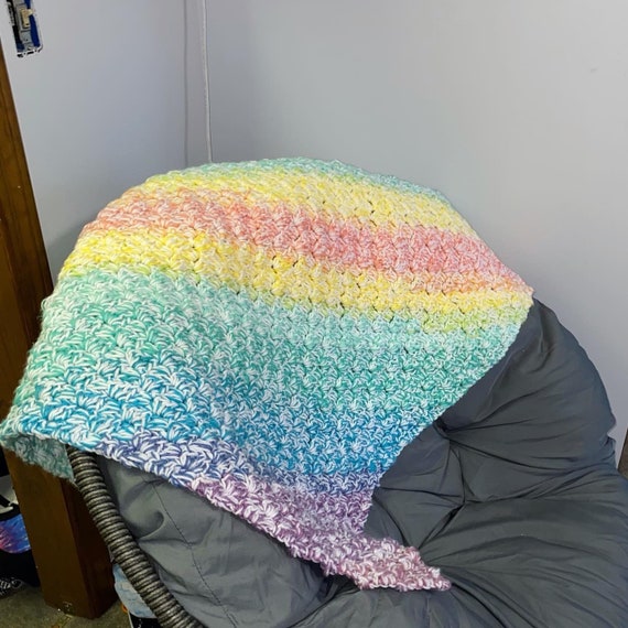 Rainbow C2C Blanket
