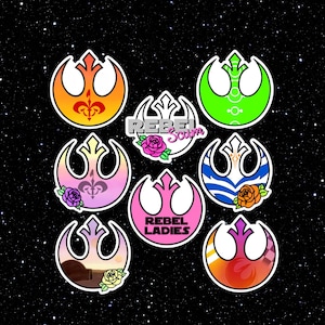 Rebel Ladies Stickers