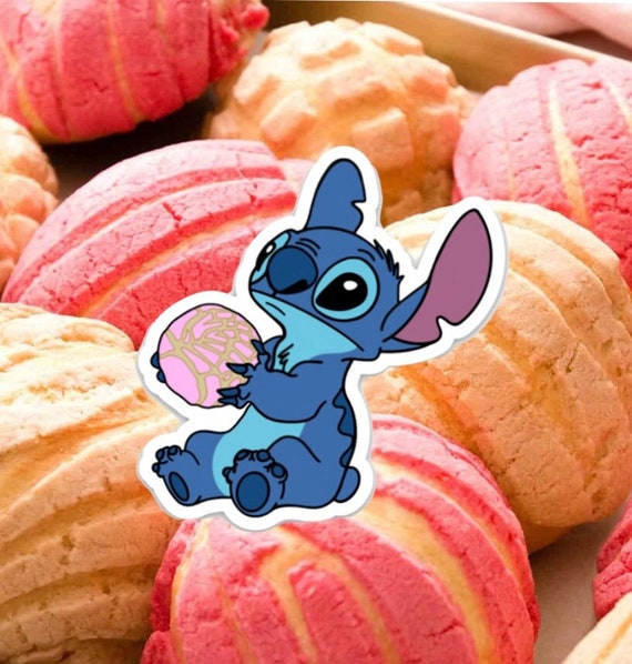 Baby Yoda with concha sticker Paper Stickers, Labels & Tags