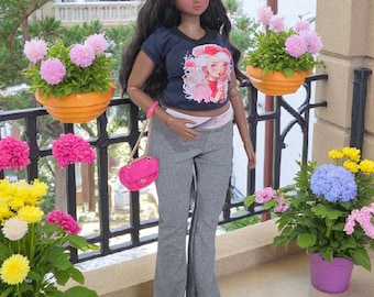 Pear Smart Doll T-Shirt: Short Sleeve Top for 1/3 BJD Doll