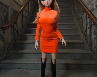 Long sleeves Dress for Smart Doll classic, SD13, DD BJD dress