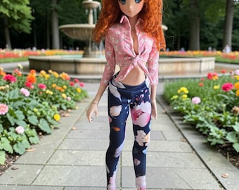 Completo maglietta e leggings per Smart Doll: adatto a Smart Doll Classic, SD13, Feeple60 BJD