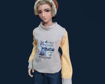 Smart Doll Boy sweater : Graphic sweater , SD13/SD17/SDGR BJD Top