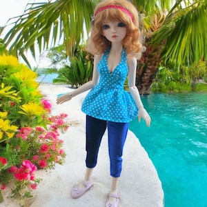 Slim MSD BJD Minifee Dress: 1/4 Scale Doll Fashion