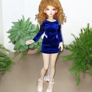 Slim MSD BJD Dress: 1/4 Minifee Doll Clothes