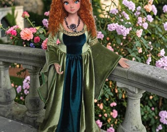 Medieval Dress for Pear  Smart Doll / SD BJD dress