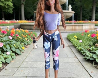 Set classico Smart Doll: crop top e leggings/ SD13 feeple60 vestiti bjd