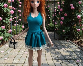 Cotton Dress for Smart Doll classic, SD13, DD BJD dress