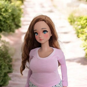 Pink T-Shirt for Smart Doll, SD BJD 1/3 Scale Doll
